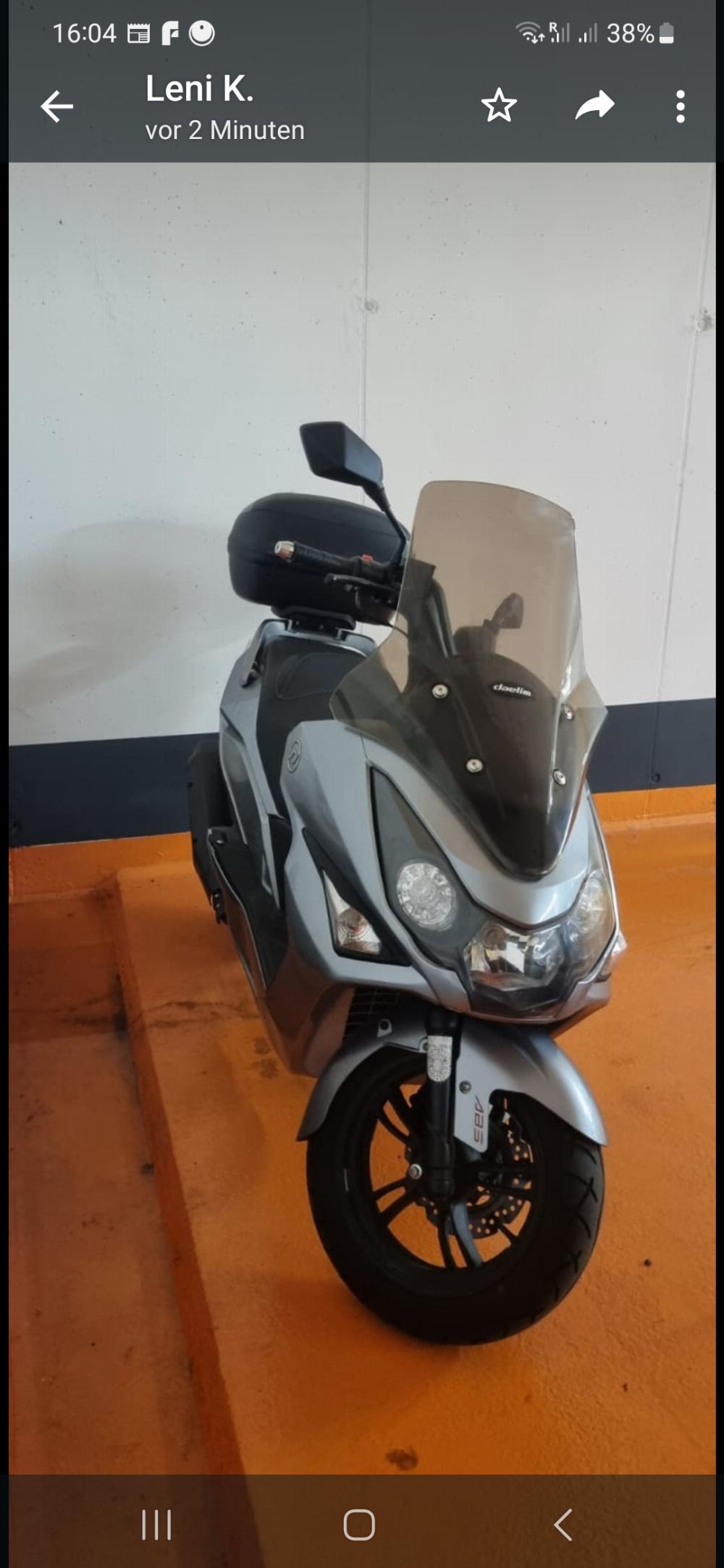 Motorrad verkaufen Daelim S 300 Ankauf